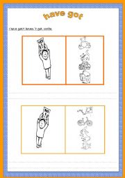 English worksheet: have got