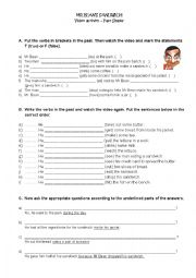 English Worksheet: MR BEANS SANDWICH