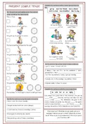 English Worksheet: Present Simple Tense