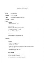 English Worksheet: GRAMMAR LESSON PLAN ( Can ) : Spiderman-Superman 