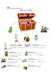 English Worksheet: vocabulary about toys