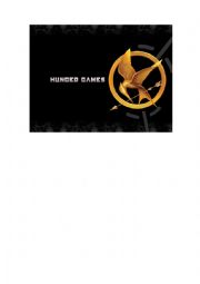 English Worksheet: hunger games