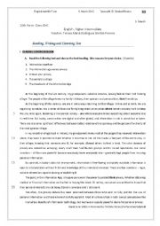 English Worksheet: Summative test