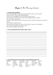 English worksheet: Desert Flower - Chapter 5 exercises