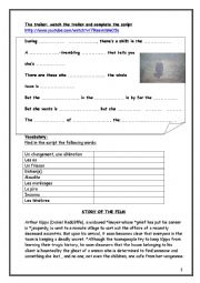 English Worksheet: The Woman in black 2