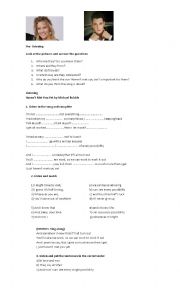 English Worksheet: Song: Havent met you yet by Michael Bubble
