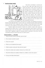 English Worksheet: Rading 