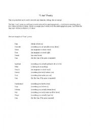 English Worksheet: 