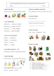 4th grade 2011-2012 2nd term exam