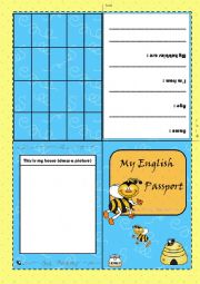 English Worksheet: English Passport