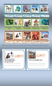 English Worksheet: Movies _ Who is who movies??