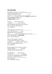 English Worksheet: Shes leaving home by The Beatles