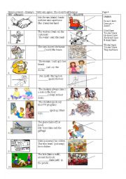 English Worksheet: Simple Present -ORAL SPEAKING - affirmative and negative 