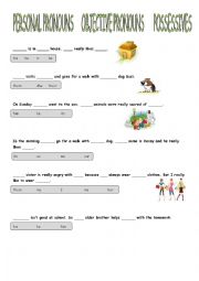 pronouns and possessives