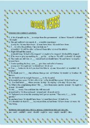 Modal verbs