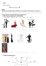 English Worksheet:  The King of Flamenco
