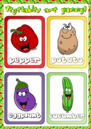 Vegetables - flashcards (2)