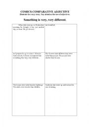 English worksheet: Something is very different