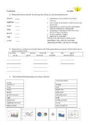 English worksheet: vocabpool