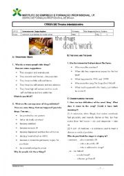 English Worksheet: Drugs dont work - The verve