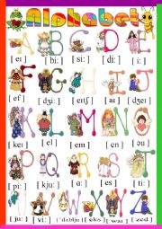 The English alphabet