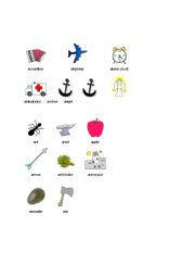English Worksheet: Objects