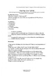 Eat Pray Love Movie Worksheet 1