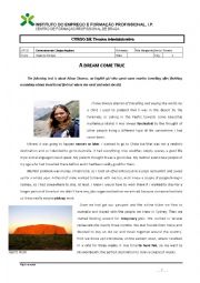 English Worksheet: Travelling