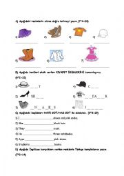 4th grade worksheet