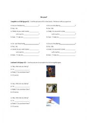 English Worksheet: Do you