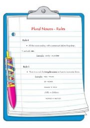 English Worksheet: plural nouns