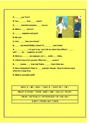 English Worksheet: Get to know someone