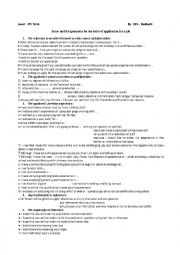 English Worksheet: this is a worksheet for 4 th formers 