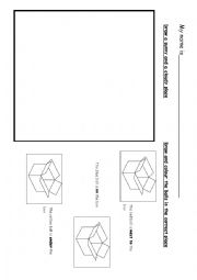 English Worksheet: Review weather and prepositions