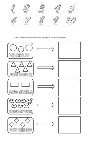 English Worksheet: shapes