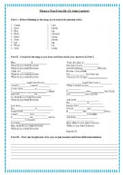 English Worksheet: Song - Whataya You Want From Me