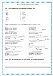 English worksheet: Song - Whataya You Want From Me