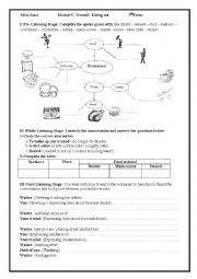 English Worksheet: Eating Out