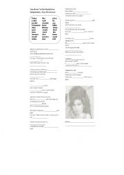 English Worksheet: listening comprehencion 