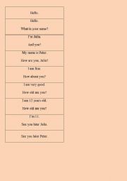 English worksheet: Mingled cards - speaking activity