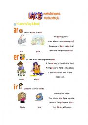 A Series of Phonics Printables Unit 19 1/2