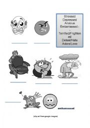 English Worksheet: Feelings!