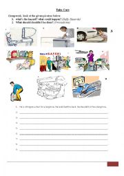 English Worksheet: Take Care / Should & shouldnt