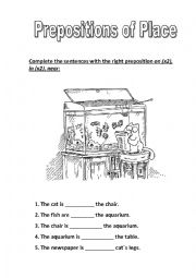 Prepositions of Place