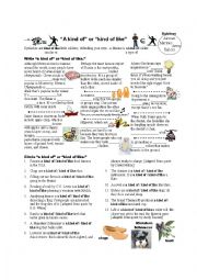 English Worksheet: Kind of Like, A Kind of