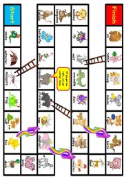 English Worksheet: Animal Plural games