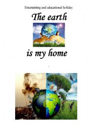 English Worksheet: EARTH is my home