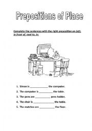 Prepositions of Place (Part 3)