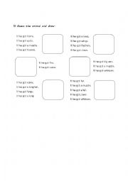 English Worksheet: Guess the Animal!
