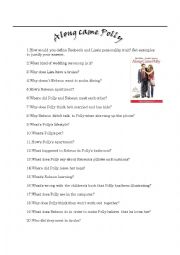 English Worksheet: Along Came Polly Movie Activity